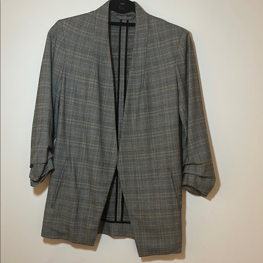 Aritzia Babaton Plaid Blazer